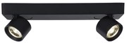Σποτ Δίφωτο LED Aca Pluto RA33LEDS32BK Black
