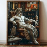 Κάδρο 856EVL1583 50x3,5x70cm Multi Wallity Κάθετοι Mdf,Ξύλο
