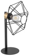 Φωτιστικό Επιτραπέζιο Vario 50349 26x28x44cm 1xE27 60W Black-Gold Sigma Lighting