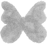 Παιδικό Χαλί LIGHT GREY SHADE BUTTERFLY 120-x-120-εκ