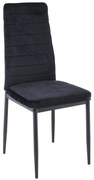 Καρέκλα Jetta ΕΜ966Β,7Κ 40x50x95cm Black