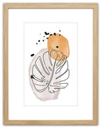 Πίνακας Σε Κορνίζα ArteLibre Πλαστικό 'Abstract' 35x45x1.8cm