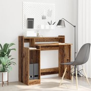 vidaXL Γραφείο Παλιό ξύλο 97 x 45 x 90 εκ. Επεξεργασμένο ξύλο