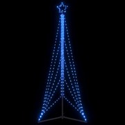 vidaXL Χριστουγεννιάτικο δέντρο LED 525 LED μπλε 302 εκ.