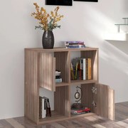 Βιβλιοθήκη Γκρι / Sonoma Δρυς 60x27,5x59,5 εκ. από Επεξ. Ξύλο 338170