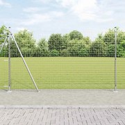 vidaXL Euro Fence με 7 Γωνιακούς Πόλους 1.4x10 μ Γαλβανισμένος Χάλυβας