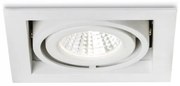 Χωνευτό Σποτ Φωτιστικό Οροφής Led Λευκό LEDA R10402 Rendl R10402 Λευκό