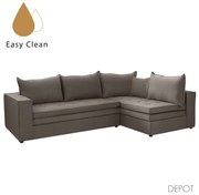 LEVEL ΚΑΝΑΠΕΣ ΓΩΝΙΑ ΔΕΞΙΑ ΚΑΦΕ ΑΝΟΙΧΤΟ 280x180xH80cm 01-2859