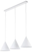 Κρεμαστό Φωτιστικό Οροφής 3xE27 75cm Cono TK Lighting-10011-Λευκό 10011