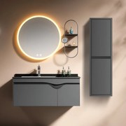 ΣΕΤ ΕΠΙΠΛΟΥ DIVA 100cm PLYWOOD χρ.ANTHRACITE 9SDIV100ANTH 9SDIV100ANTH