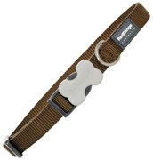 Κολλάρο Σκύλου Red Dingo Καφέ (1,2 x 20-32 cm)