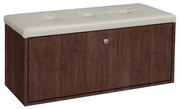 Παπουτσοθήκη-Σκαμπό Rakla 100 Βέγγε/Μπεζ, 97x31.5x48, Genomax Genom1219920387