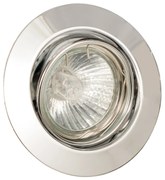 InLight Χωνευτό σποτ από χρώμιο μέταλλο 1XGU10 D:9cm 43277-Χρώμιο