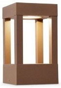 Φωτιστικό δαπέδου LED Agra Γκρι-Καφέ Faro Barcelona-70756-Καφέ 70756