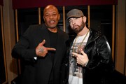 Φωτογραφία Dr. Dre and Eminem at 36th Annual Rock & Roll Hall, Kevin Mazur