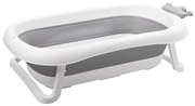 Πτυσσόμενη Μπανιέρα Μωρού Royal 83cm με Τάπα Grey 10131010003  Lorelli
