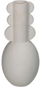 Βάζο ArteLibre Λευκό Πορσελάνη 10.5x10.5x22.5cm-05150614