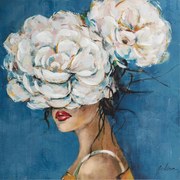 Πίνακας "Γυναικεία Φιγούρα" Καμβάς 90x90cm