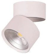 Σποτ Φωτιστικό Οροφής LED 12W Κινητό 4000K MU0212 Eurolamp-145-25206-Λευκό 145-25206
