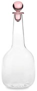 Καράφα Με Πώμα Bilia BA01508 1400ml Pink-Clear Zafferano Γυαλί