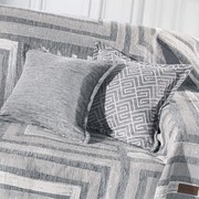 Διακοσμητική Μαξιλαροθήκη 2 Όψεων (50x50) Guy Laroche Draw Silver