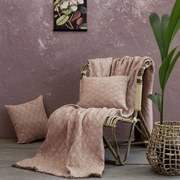 Ριχτάρι Moeder Pink Nima Τετραθέσιο 180x350cm Chenille