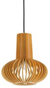 Φωτιστικό Οροφής Citrus-2 159850 26x40/134cm 1xE27 60W Brown Ideal Lux