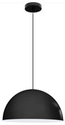 Φωτιστικό Οροφής Κρεμαστό 09830-04 D50cm 1xE27 Black Luma