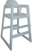 Bliumi  Παιδικό Καρεκλάκι Φαγητού Ξύλο Οξιάς 50X48X82cm HAPPY 1042 ΙΝ Λευκό BEST-5462185