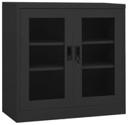 Ντουλάπα Γραφείου Ανθρακί 90 x 40 x 90 εκ. Ατσάλινη 335933