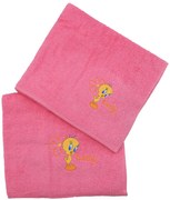Παιδικές Πετσέτες (Σετ 2τμχ) Viopros PR. Tweety Collection 500gsm