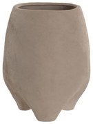 Γλάστρα Home ESPRIT Ανοιχτό καφέ Κεραμικά Urban 23 x 23 x 30 cm