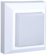 Φωτιστικό Τοίχου-Απλίκα Led White 125x125x27mm VK/02025/W/W VKLed