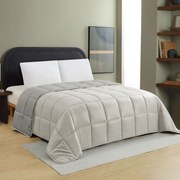 Πάπλωμα Υπέρδιπλο (220x240) 2 Όψεων Melinen Brooklyn Silver/Grey