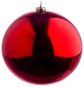 JΚ Home Décor - Μπάλα Πλαστική Κόκκινη S/2 12cm