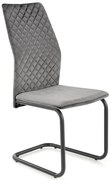 K444 chair color: grey DIOMMI V-CH-K/444-KR-POPIELATY