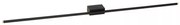 Φωτιστικό Επίτοιχο Lucide 41205-16-30 MARNIK Μαύρο Ματ (Black Mat)|Χρυσό Χρώμα (Gold Coloured) 2700 K