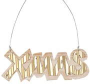 Χριστουγεννιάτικο Στολίδι Ξύλινο 16.5x6cm 176410