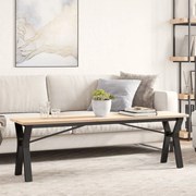 vidaXL Πόδια Τραπεζιού Σαλονιού σε Σχήμα «Y» 140x30x43 εκ. Ατσάλι