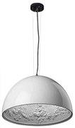 Φωτιστικό Οροφής Serenia 01152 1xΕ27 Φ40x19cm White GloboStar