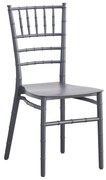Καρέκλα Catering ILONA Στοιβαζόμενη Ανθρακί PP 40x46x88cm