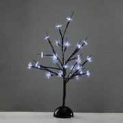 "TABLE TREE" 25 LED ΣΧΕΔΙΟ ΛΑΜΠΑΚ ΜΕ ΜΠΑΤΑΡΙΑ 3xAA ΨΥΧΡΟ ΛΕΥΚΟ IP20 10x10x45cm ACA X1025211