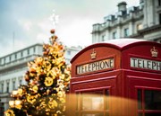 Φωτογραφία An Illuminated Christmas Tree and Red, Tim Grist Photography