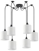 Φωτιστικό Οροφής SE21-BL-B10-BL6-SH1 ADEPT PENDANT White Shade Pendant + - 77-9024 - 51W - 100W - 77-9024