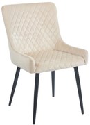 Καρέκλα Μεταλλική Vanesa 11.1627 52x55x48-85cm Beige Zita Plus