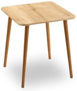 Megapap Τραπέζι Kare Από Μελαμίνη Oak