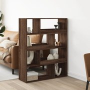 Βιβλιοθήκη/Διαχωριστικό Χώρου Δρυς 100x33x125,5 εκ. Επεξ. Ξύλο