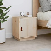 vidaXL Κομοδίνο 40 x 34 x 45 εκ. από Μασίφ Ξύλο Πεύκου