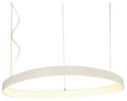 Φωτιστικό Οροφής Harmony BR97LEDP60WH 54W Led Φ60cm 120cm White Aca Αλουμίνιο