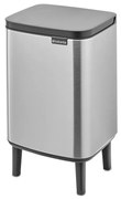 Brabantia 1006646 Κάδος απορριμμάτων Bo Small Hi 7L, Matt Steel Fingerprint Proof